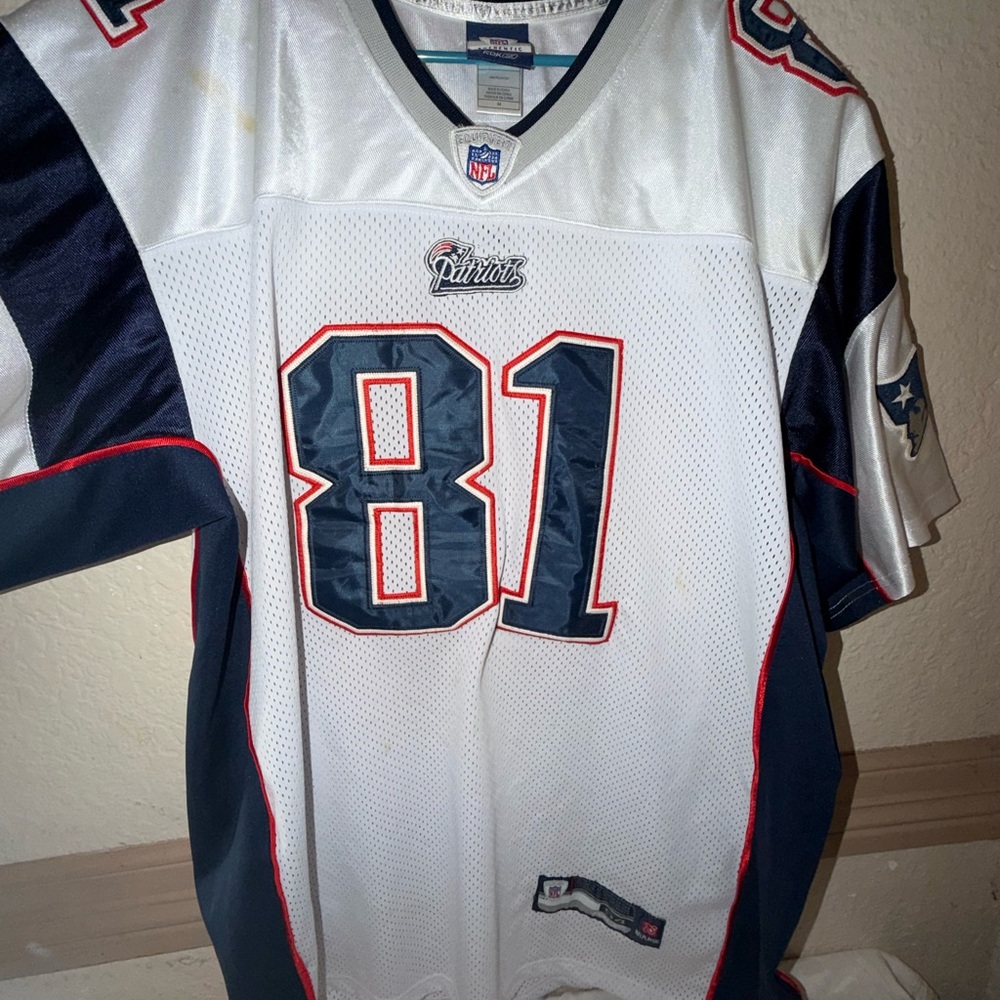 NFL PATRIOTS JERSEY MOSS